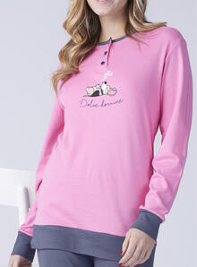 PIGIAMA DONNA INTERLOCK 