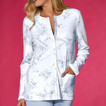 PIGIAMA DONNA INTERLOCK APERTO 