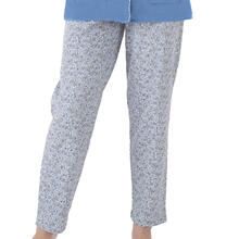 PIGIAMA DONNA INTERLOCK CALDO COTONE APERTO 