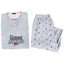 PIGIAMA DONNA LUNGO CALIBRATO JERSEY 