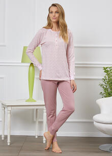 PIGIAMA DONNA LUNGO JERSEY 