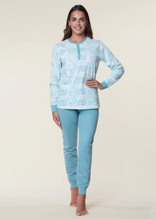 PIGIAMA DONNA LUNGO JERSEY 