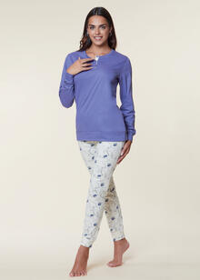 PIGIAMA DONNA LUNGO JERSEY 