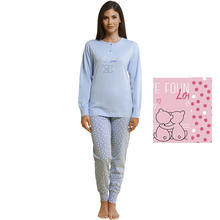 PIGIAMA DONNA LUNGO JERSEY 