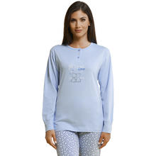 PIGIAMA DONNA LUNGO JERSEY 