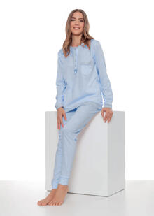 PIGIAMA DONNA LUNGO JERSEY 