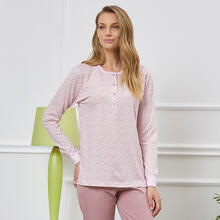 PIGIAMA DONNA LUNGO JERSEY 