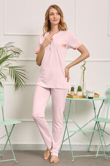 PIGIAMA DONNA MEZZA MANICA PANTALONE LUNGO 