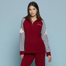 PIGIAMA DONNA PILE MEZZA ZIP 