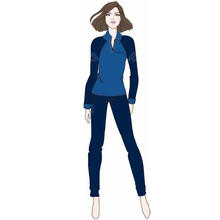 PIGIAMA DONNA PILE MEZZA ZIP 