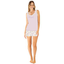 PIGIAMA DONNA SPALLA LARGA PANTALONCINO 
