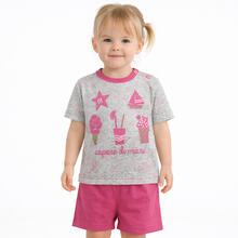 PIGIAMA NEONATA CORTO JERSEY 