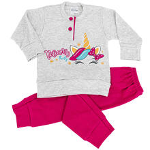 PIGIAMA NEONATA INTERLOCK 