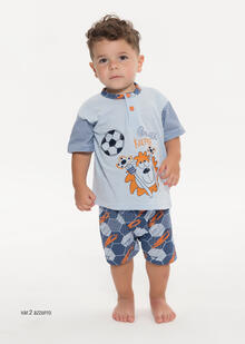 PIGIAMA NEONATO COTONE JERSEY 