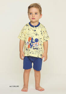 PIGIAMA NEONATO COTONE JERSEY 