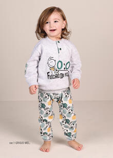 PIGIAMA NEONATO FELPA 