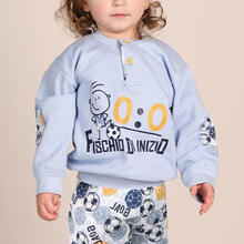 PIGIAMA NEONATO FELPA 