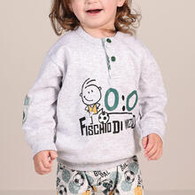 PIGIAMA NEONATO FELPA 