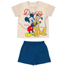 PIGIAMA NEONATO IN JERSEY DI COTONE CORTO 