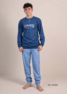 PIGIAMA RAGAZZO INTERLOCK 