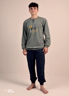 PIGIAMA RAGAZZO LUNGO JERSEY 