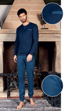PIGIAMA UOMO  INTERLOCK 