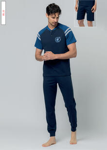 PIGIAMA UOMO 3 PEZZI LOTTO 