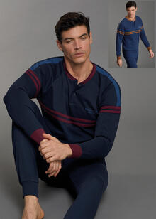 PIGIAMA UOMO INTERLOCK 