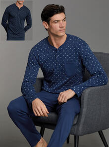 PIGIAMA UOMO INTERLOCK 