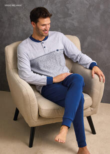 PIGIAMA UOMO INTERLOCK 