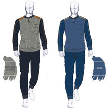 PIGIAMA UOMO INTERLOCK 