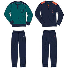 PIGIAMA UOMO INTERLOCK 