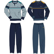 PIGIAMA UOMO INTERLOCK 