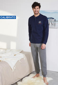 PIGIAMA UOMO INTERLOCK CALIBRATO 