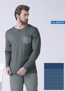 PIGIAMA UOMO INTERLOCK CALIBRATO 