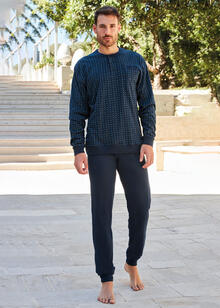 PIGIAMA UOMO LUNGO JERSEY 