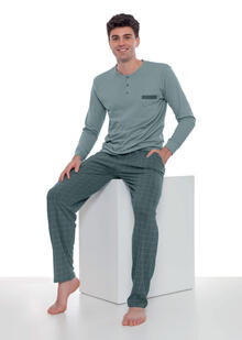 PIGIAMA UOMO LUNGO JERSEY 