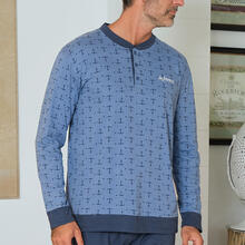 PIGIAMA UOMO LUNGO JERSEY 