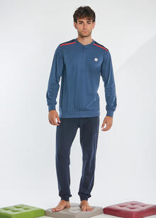 PIGIAMA UOMO LUNGO JERSEY 