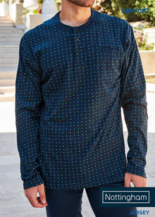 PIGIAMA UOMO LUNGO JERSEY CALIBRATO 