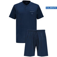PIGIAMA UOMO MEZZA MANICA PANTALONCINO CALIBRATO 