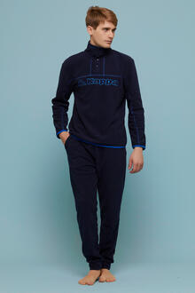 PIGIAMA UOMO PILE MEZZA ZIP 