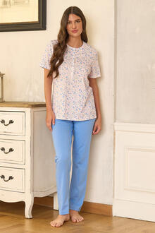 PIGIAMI DONNA LUNGO JERSEY 