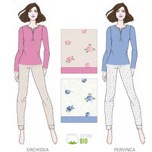 PIGIAMA DONNA LUNGO JERSEY 