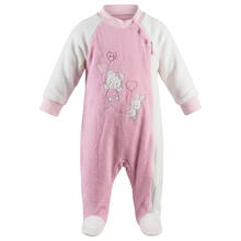 PIGIAMONE FELPA NEONATA CON ZIP 
