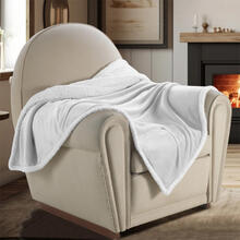 PLAID CORAL E SHERPA 120X160 