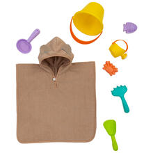 PONCHO NEONATO IN CONFEZIONE REGALO 