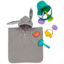 PONCHO NEONATO IN CONFEZIONE REGALO 