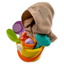 PONCHO NEONATO IN CONFEZIONE REGALO 