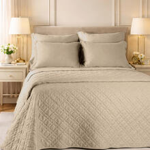 QUILT 2 PIAZZE BORDATO IN RASO CM 260X260 